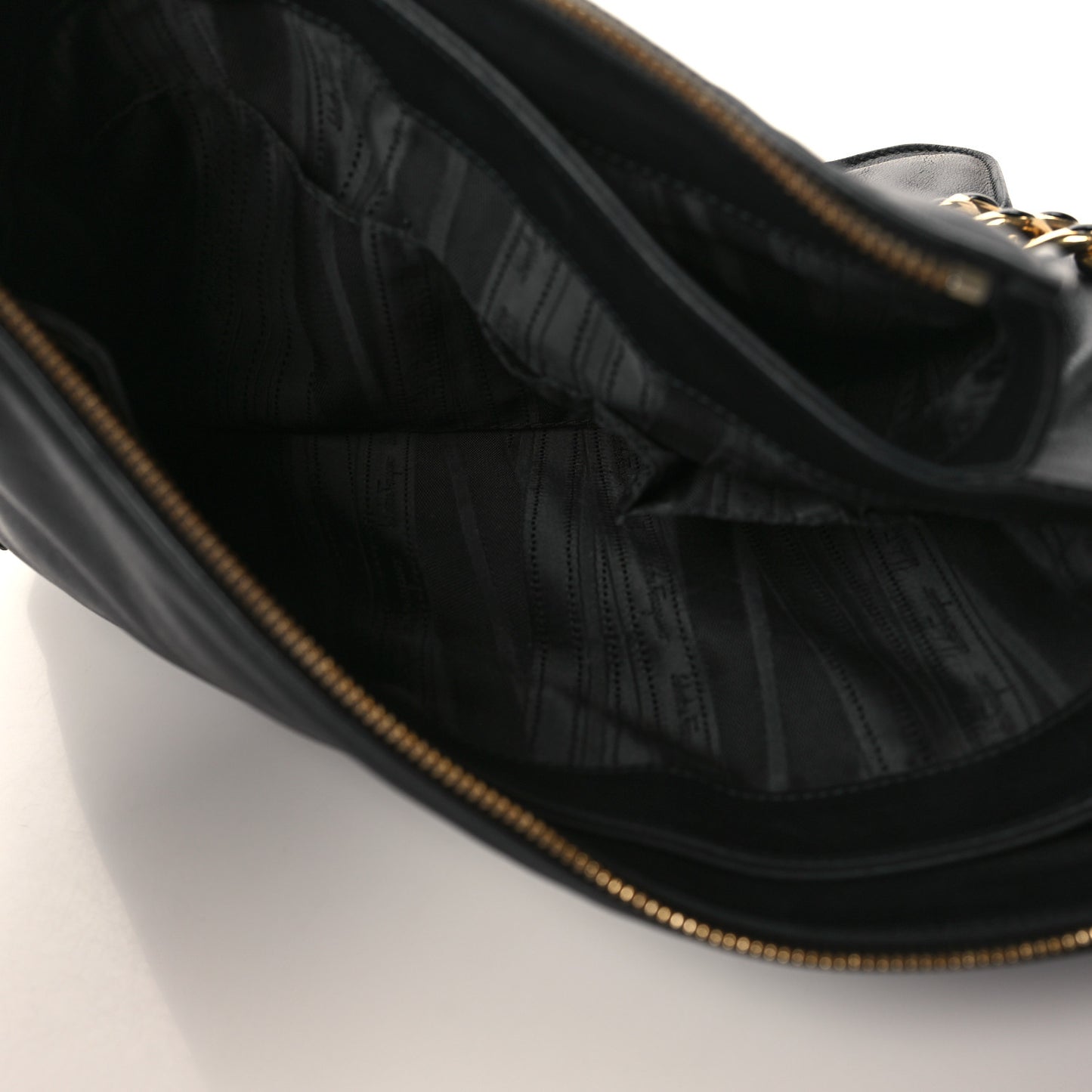 Calfskin Evette Hobo Black