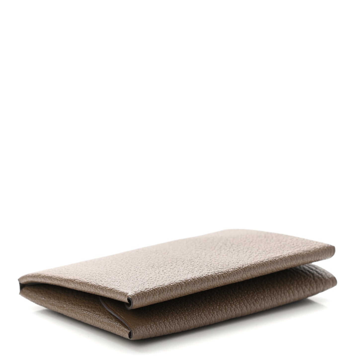Chevre Mysore Calvi Duo Card Case Etoupe