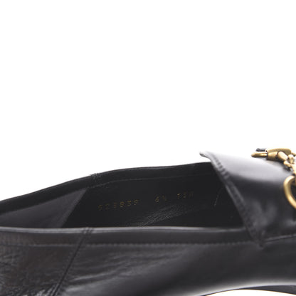 Gucci Lambskin Wolf Embroidered Mens Brixton Horsebit Loafers 6.5 Black 10 of 10