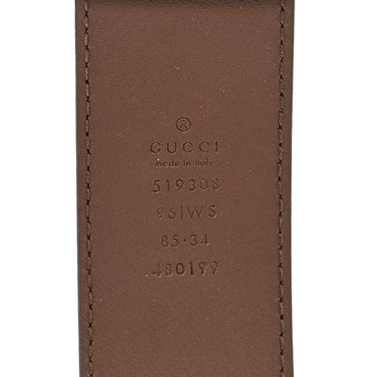 Gucci GG Supreme Monogram Ophidia Belted iPhone Case 85 34 Dark Brown 8 of 11