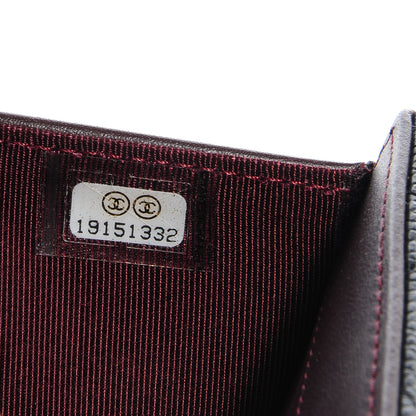 Chanel Caviar Quilted Large Flap Wallet Black 8 of 9