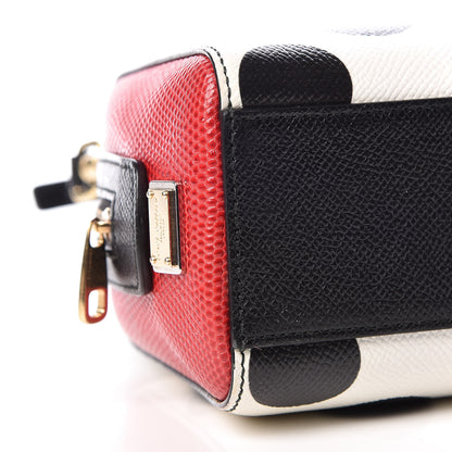Dolce & Gabbana Dauphine Polka Dot Small Miss Sicily East West Satchel Multicolor 7 of 8