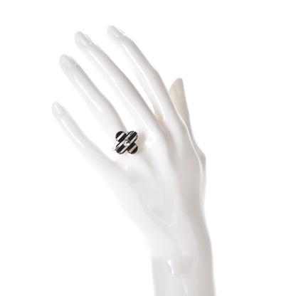 Louis Vuitton 18K White Gold Petite Fleur Ring 5 2 of 7