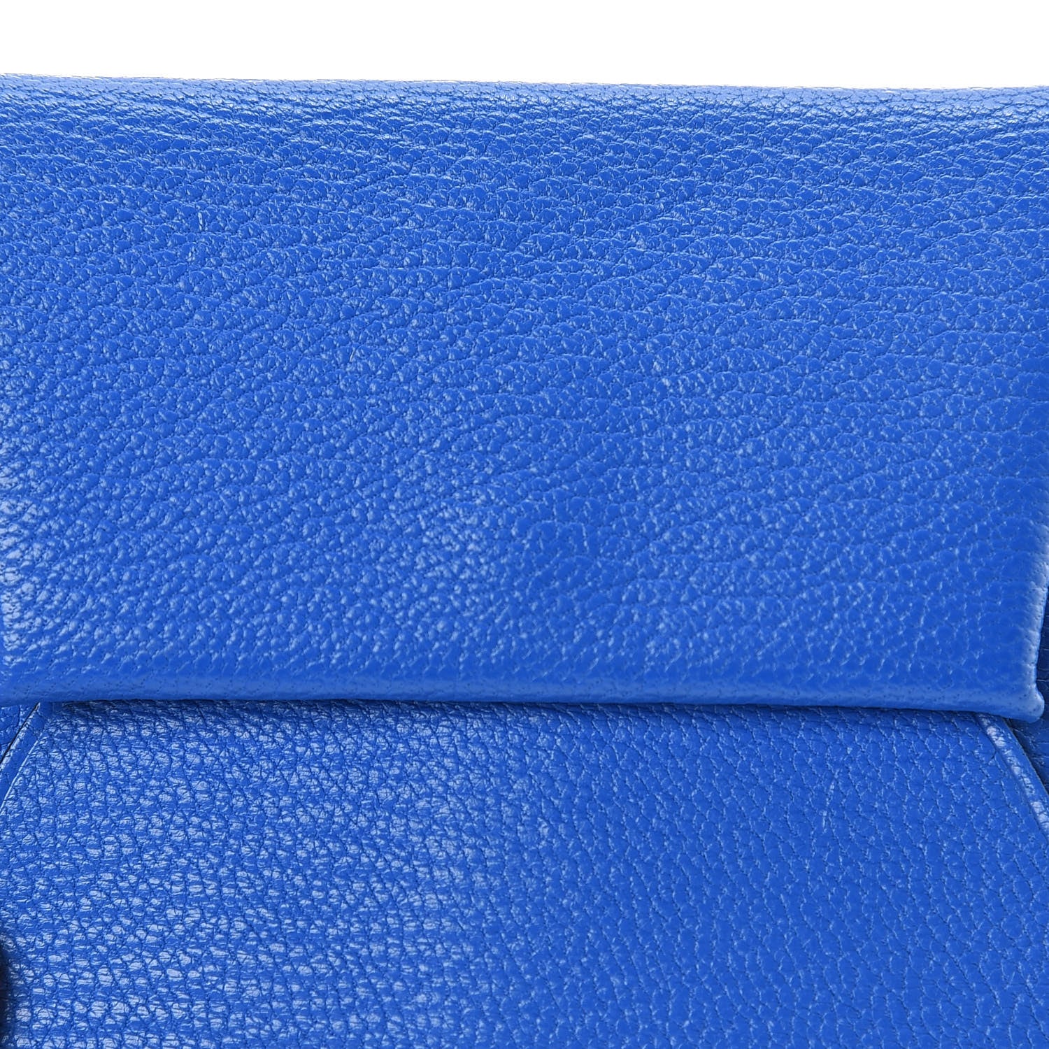 Hermes Chevre Mysore Bastia Coin Purse Bleu Hydra 8 of 9
