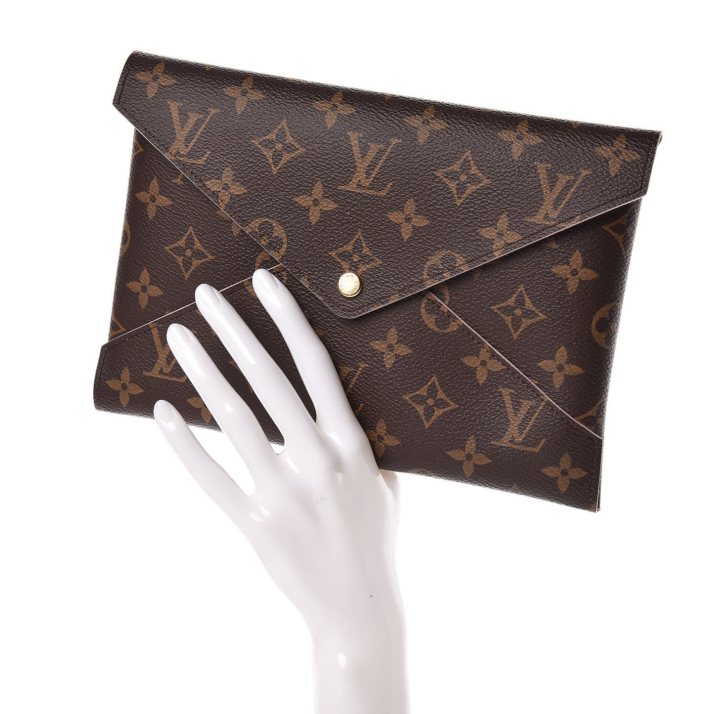 Monogram Large Kirigami Pochette Insert Rose Ballerine