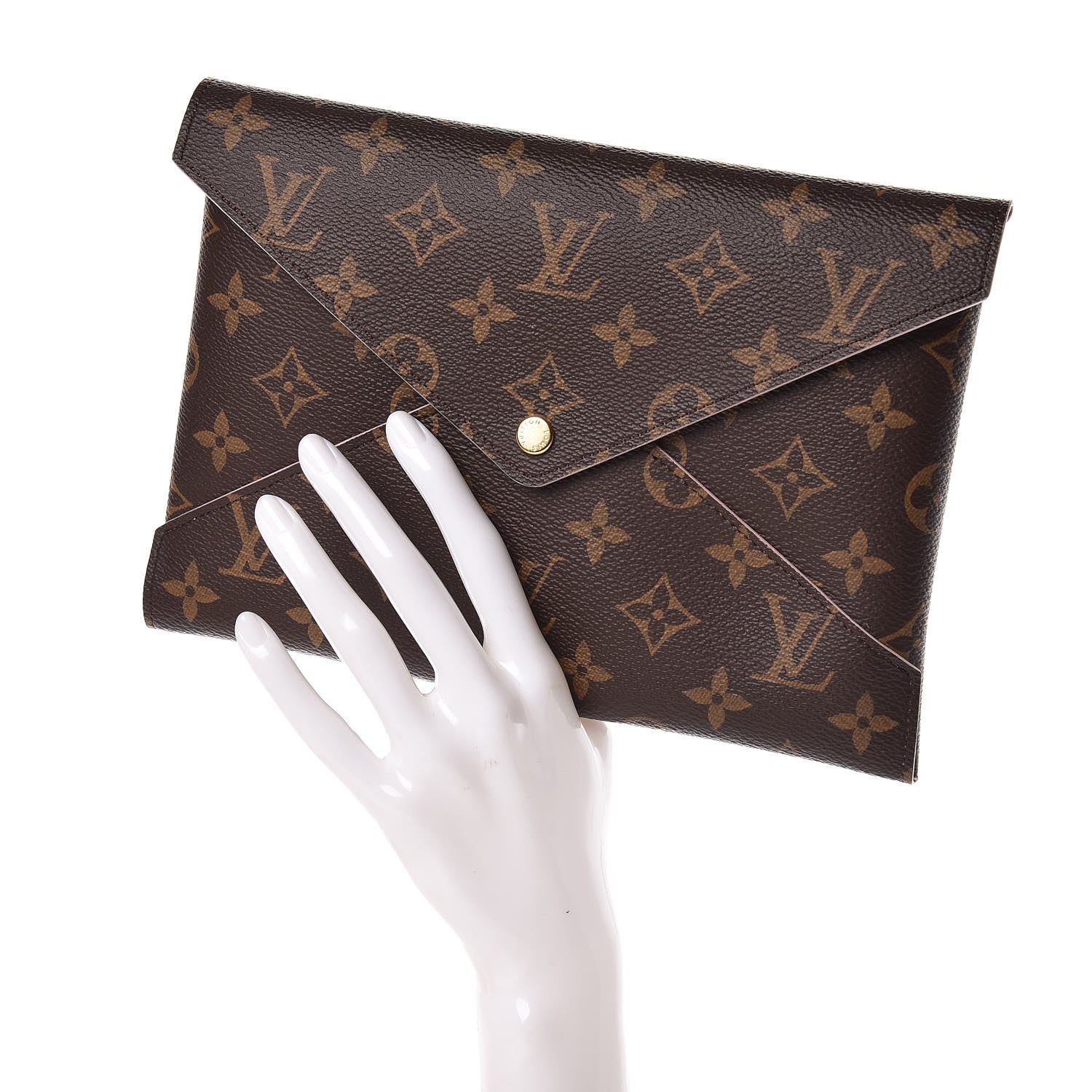 Louis Vuitton Monogram Large Kirigami Pochette Insert Rose Ballerine 2 of 8