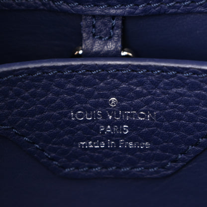 Louis Vuitton Taurillon Capucines BB Bamboo Indigo 6 of 9