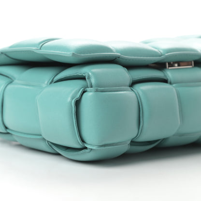 Bottega Veneta Nappa Maxi Intreccio Padded Cassette Crossbody Bag Spearmint 9 of 11