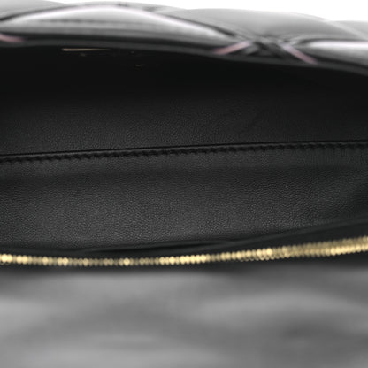 Louis Vuitton Lambskin Malletage Top Handle GO-14 MM  Black Pink 6 of 13