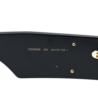 Gucci Acetate Square Frame Sunglasses GG0956S Black 6 of 6