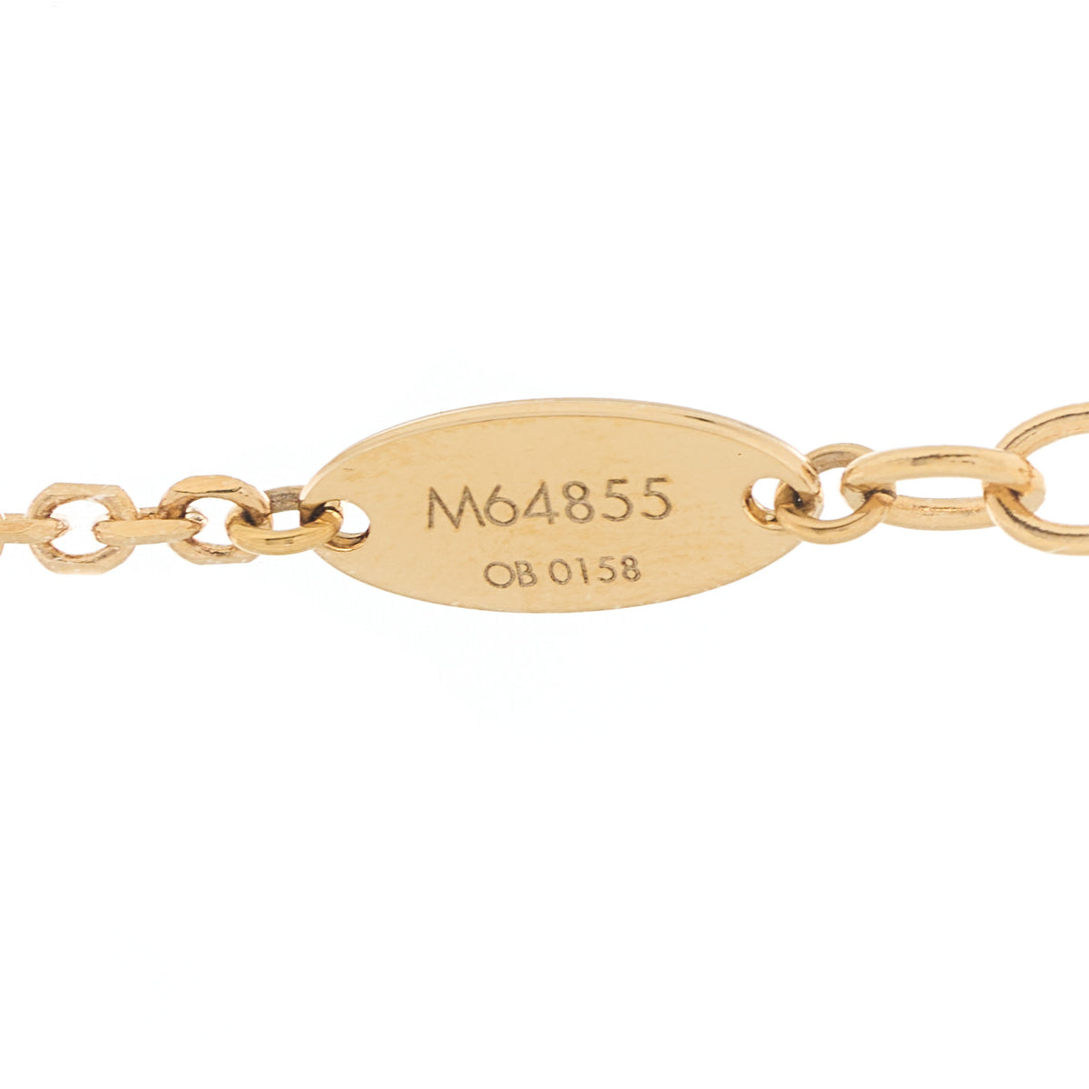 Louis Vuitton Metal Blooming Supple Necklace Gold 5 of 7