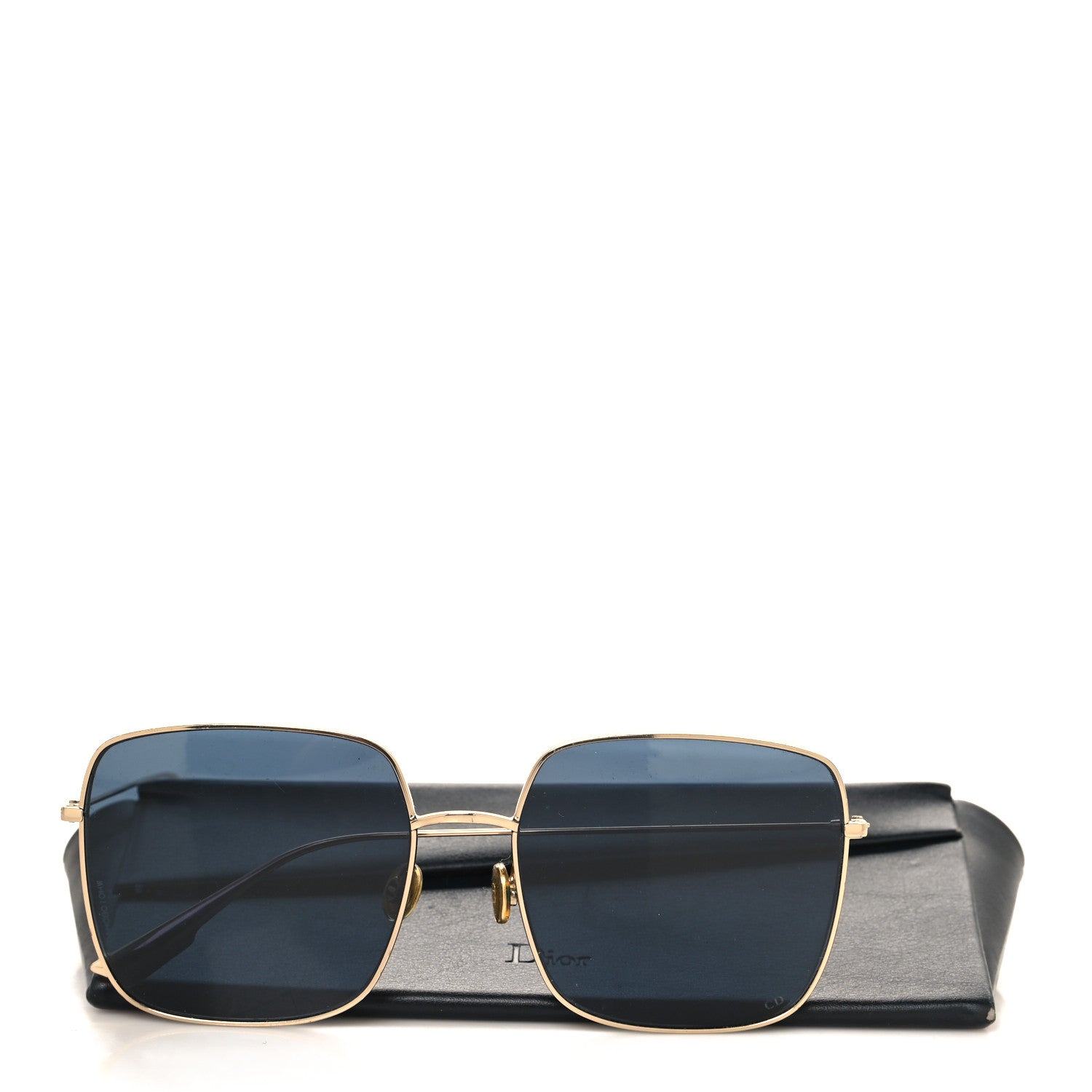 Christian Dior Metal Stellaire 1 Square Sunglasses Gold 10 of 10