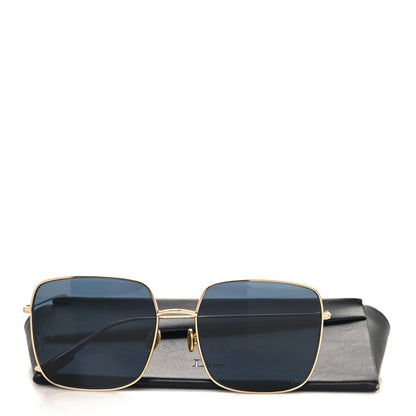 Christian Dior Metal Stellaire 1 Square Sunglasses Gold 10 of 10