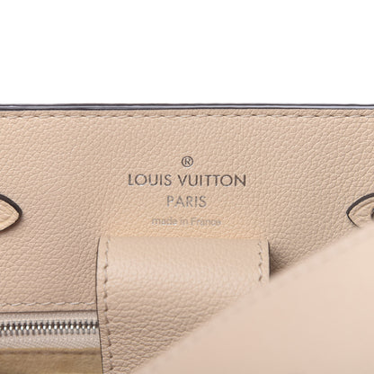Louis Vuitton Calfskin Flowers Lockme Bucket Creme 8 of 9