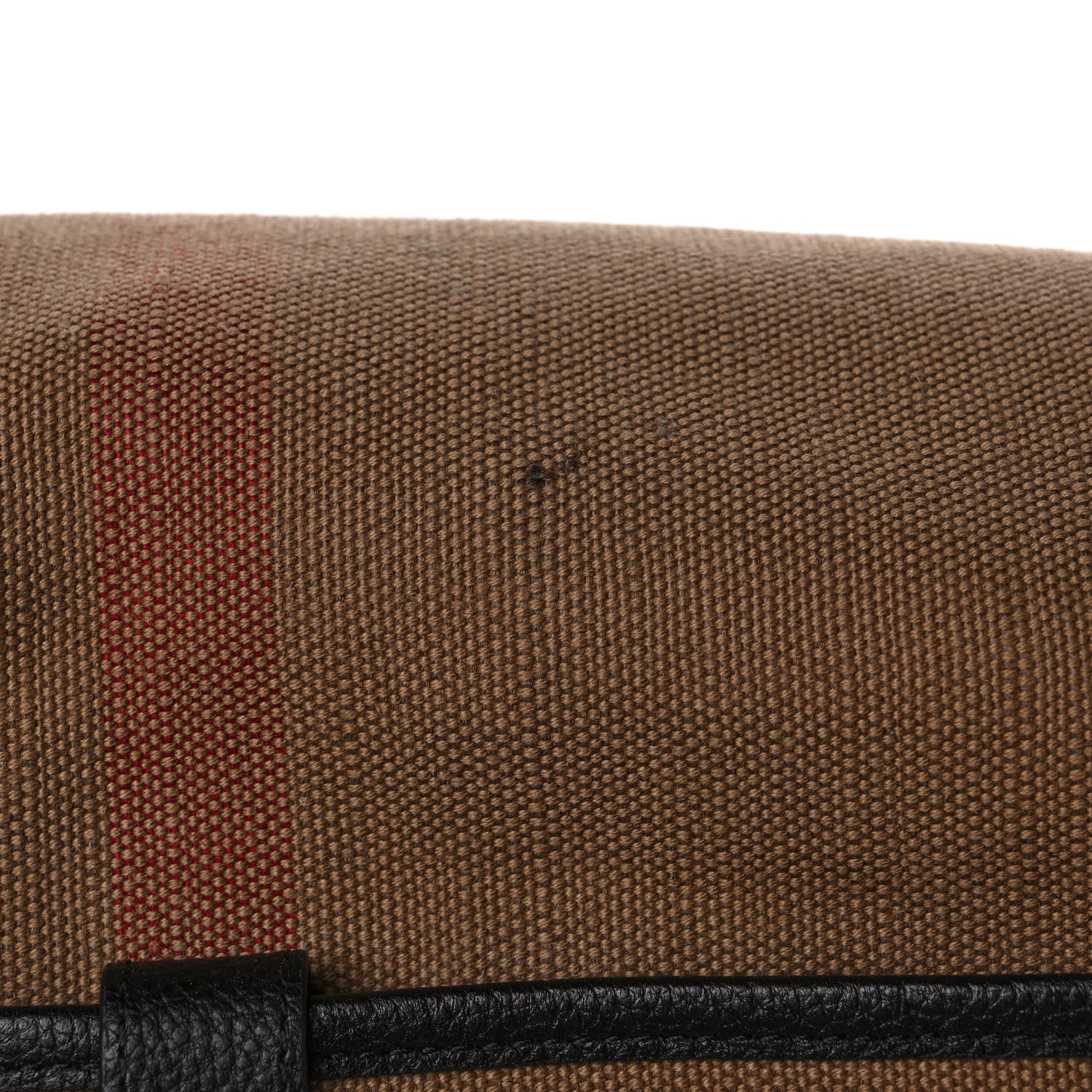 Burberry Canvas Mega Check Large Baildon Messenger Bag Black 11 of 11