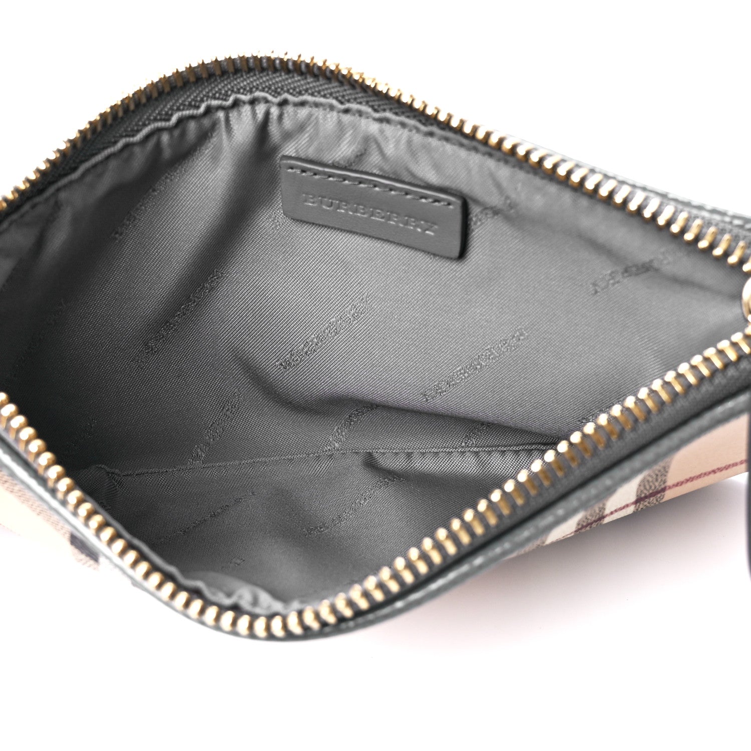 Burberry Haymarket Check Clara Pochette Grey 6 of 13