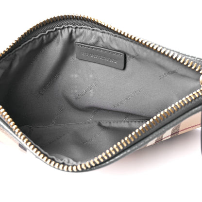 Burberry Haymarket Check Clara Pochette Grey 6 of 13