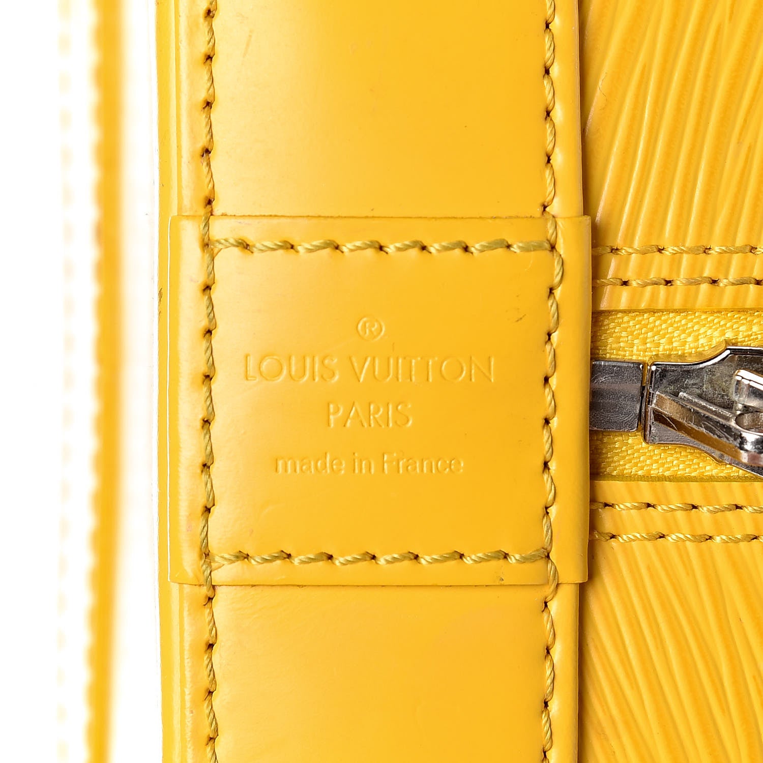Louis Vuitton Epi Alma GM Citron 6 of 12