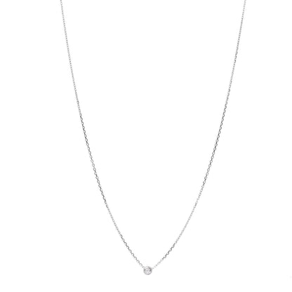Cartier 18K White Gold Diamond XS D'Amour Pendant Necklace 1 of 6