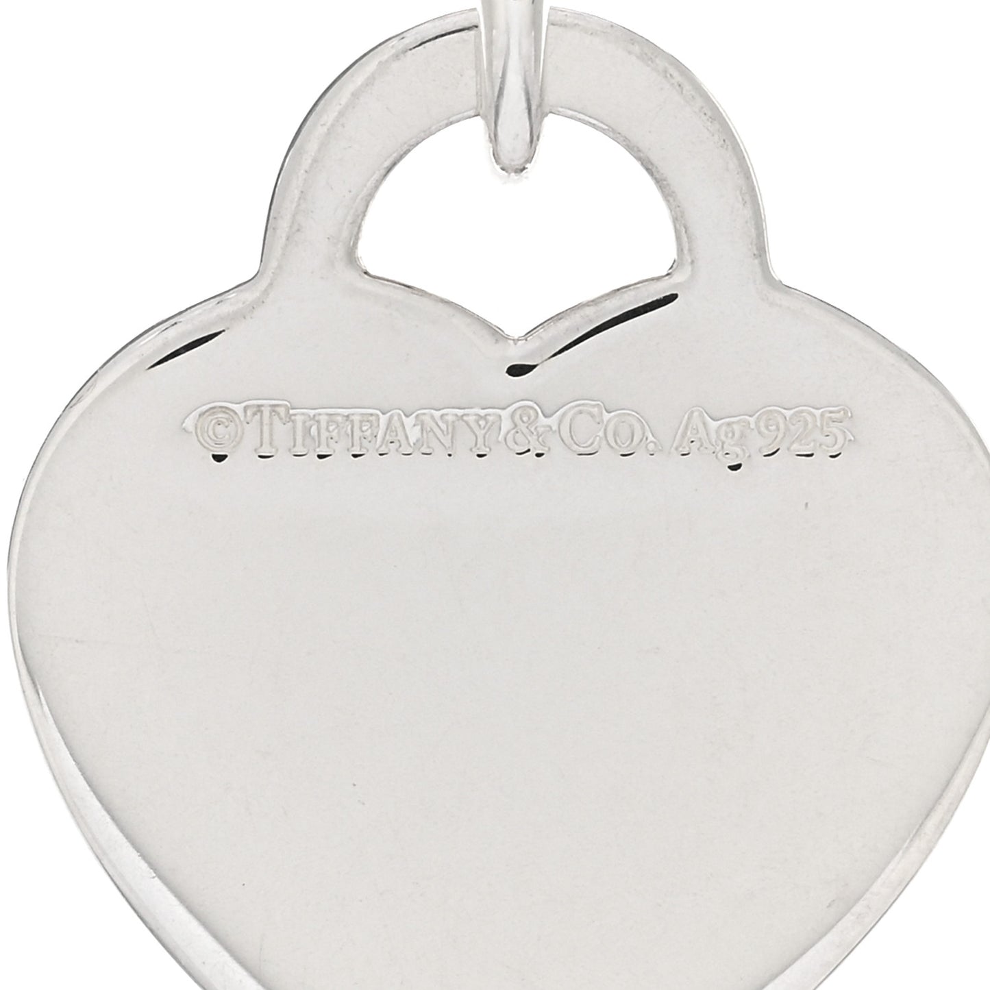 Sterling Silver Medium Return To Tiffany Heart Pendant Necklace