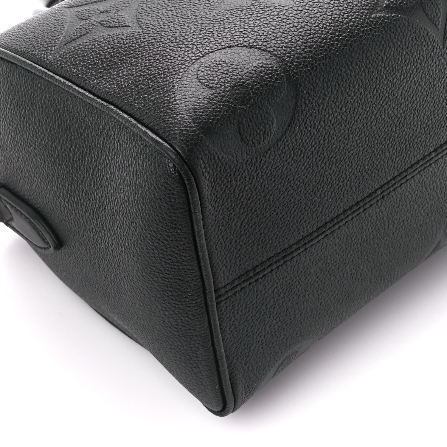 Louis Vuitton Empreinte Monogram Giant Speedy Bandouliere 25 Black 11 of 14