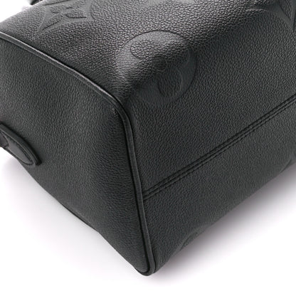 Louis Vuitton Empreinte Monogram Giant Speedy Bandouliere 25 Black 11 of 14