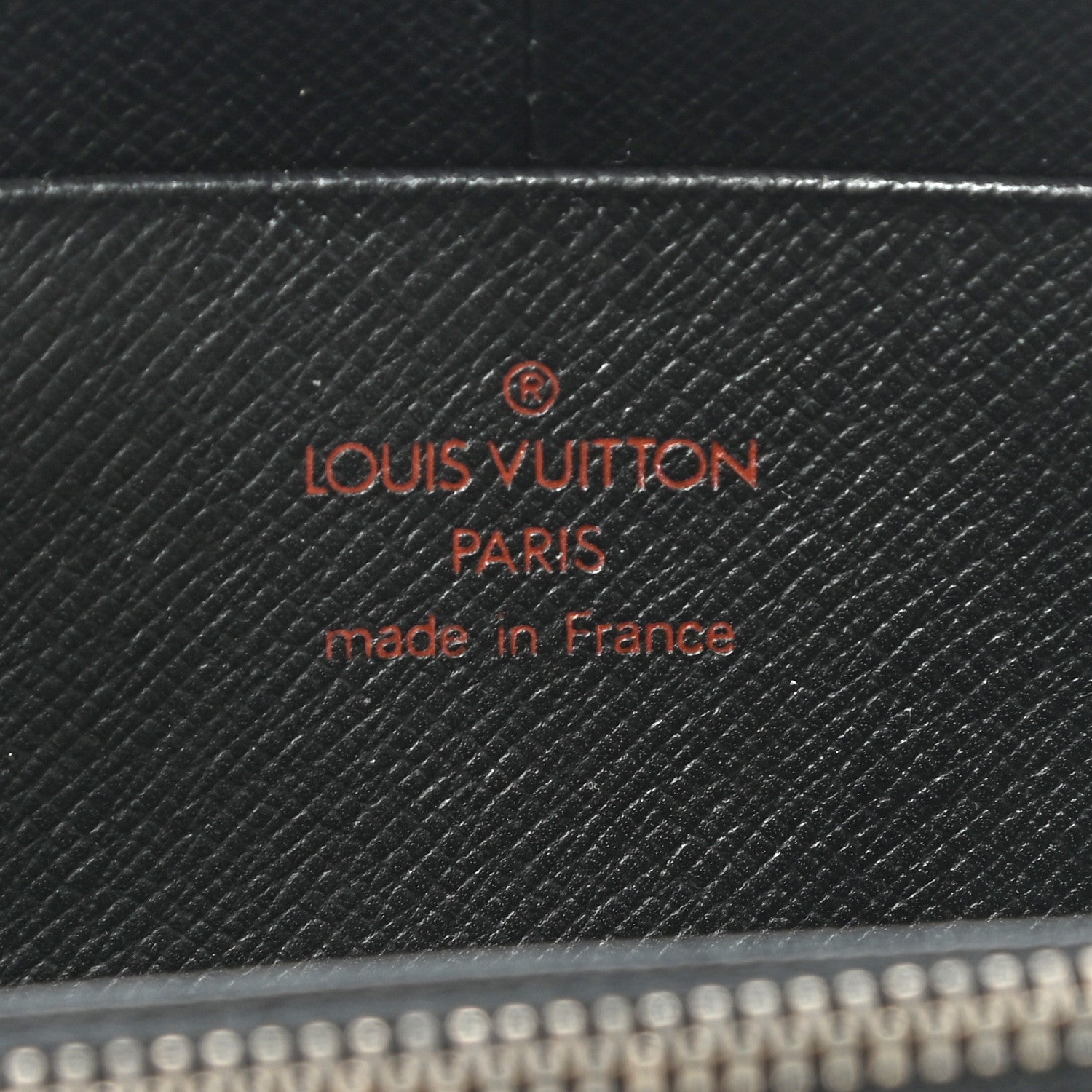 Louis Vuitton Epi Demi Lune Wallet Black 5 of 6