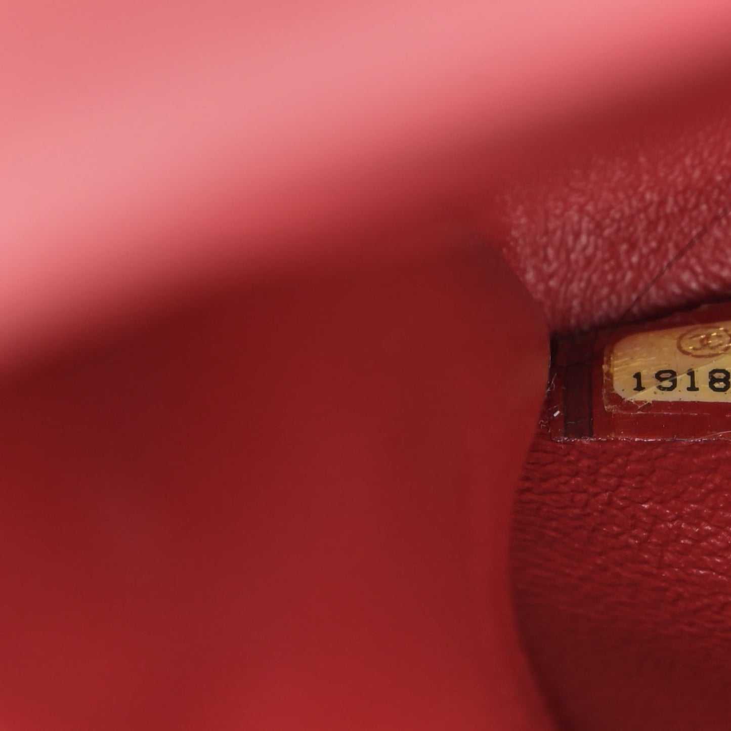 Caviar Quilted Jumbo Double Flap Red