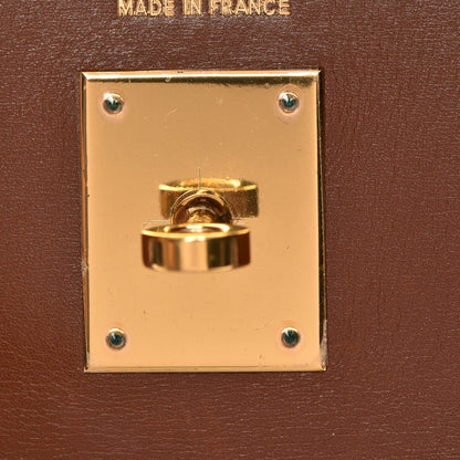 Hermes Box Kelly Sellier 35 Noisette 11 of 38