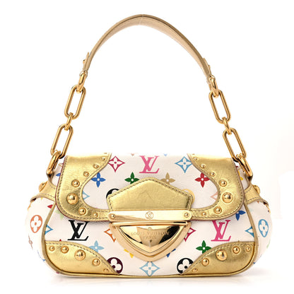 Louis Vuitton Monogram Multicolor Marilyn White Gold 1 of 9
