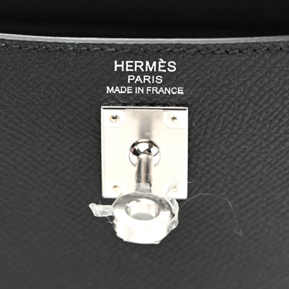 Hermes Epsom Kelly Sellier 25 Black 6 of 11