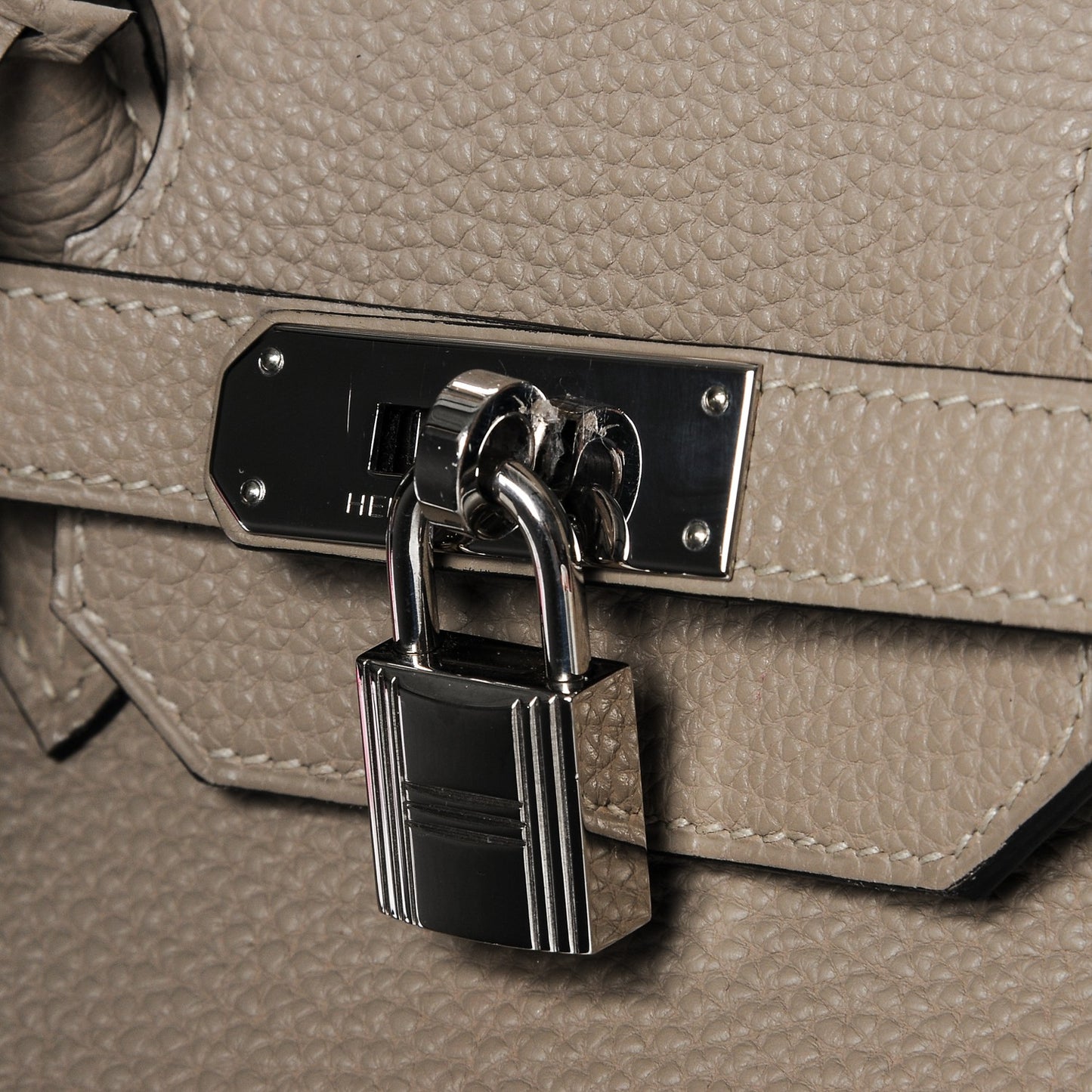 Togo Birkin 35 Gris Tourterelle