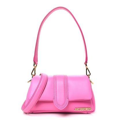 Jacquemus Padded Lambskin Le Petit Bambimou Neon Pink 1 of 9