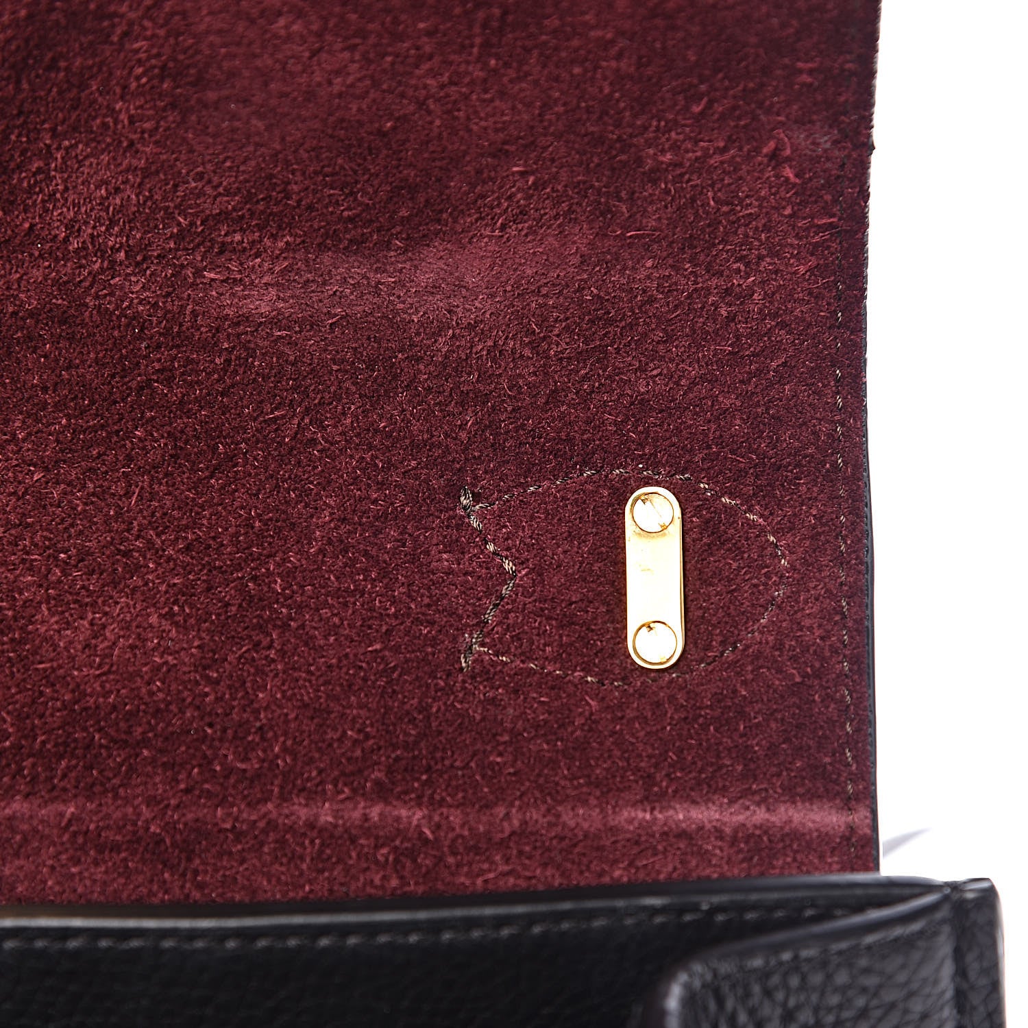 Mulberry Small Classic Grain Calfskin Mini Seaton Black 10 of 11