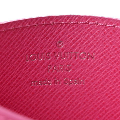 Louis Vuitton Epi Card Holder Pink 6 of 7