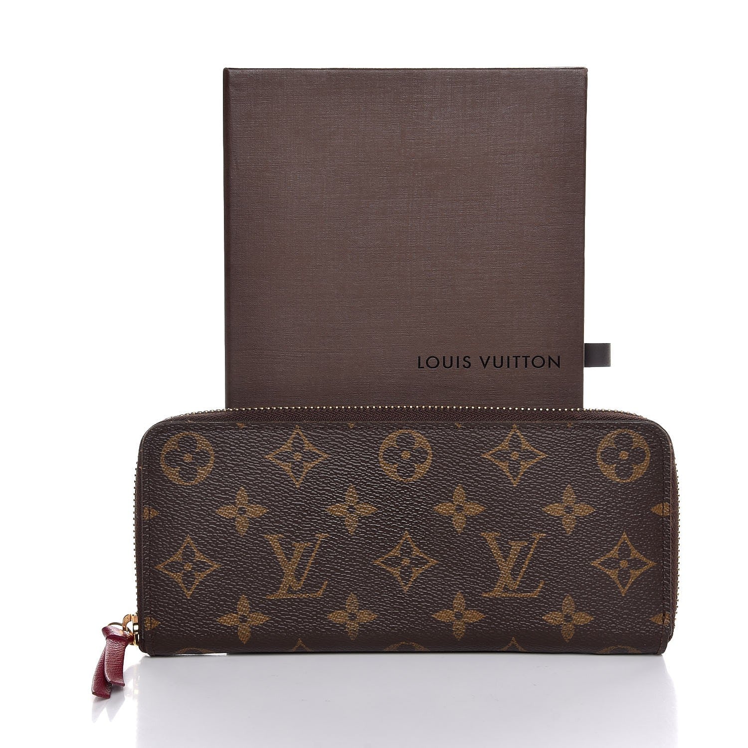 Louis Vuitton Monogram Clemence Wallet Fuchsia 8 of 8
