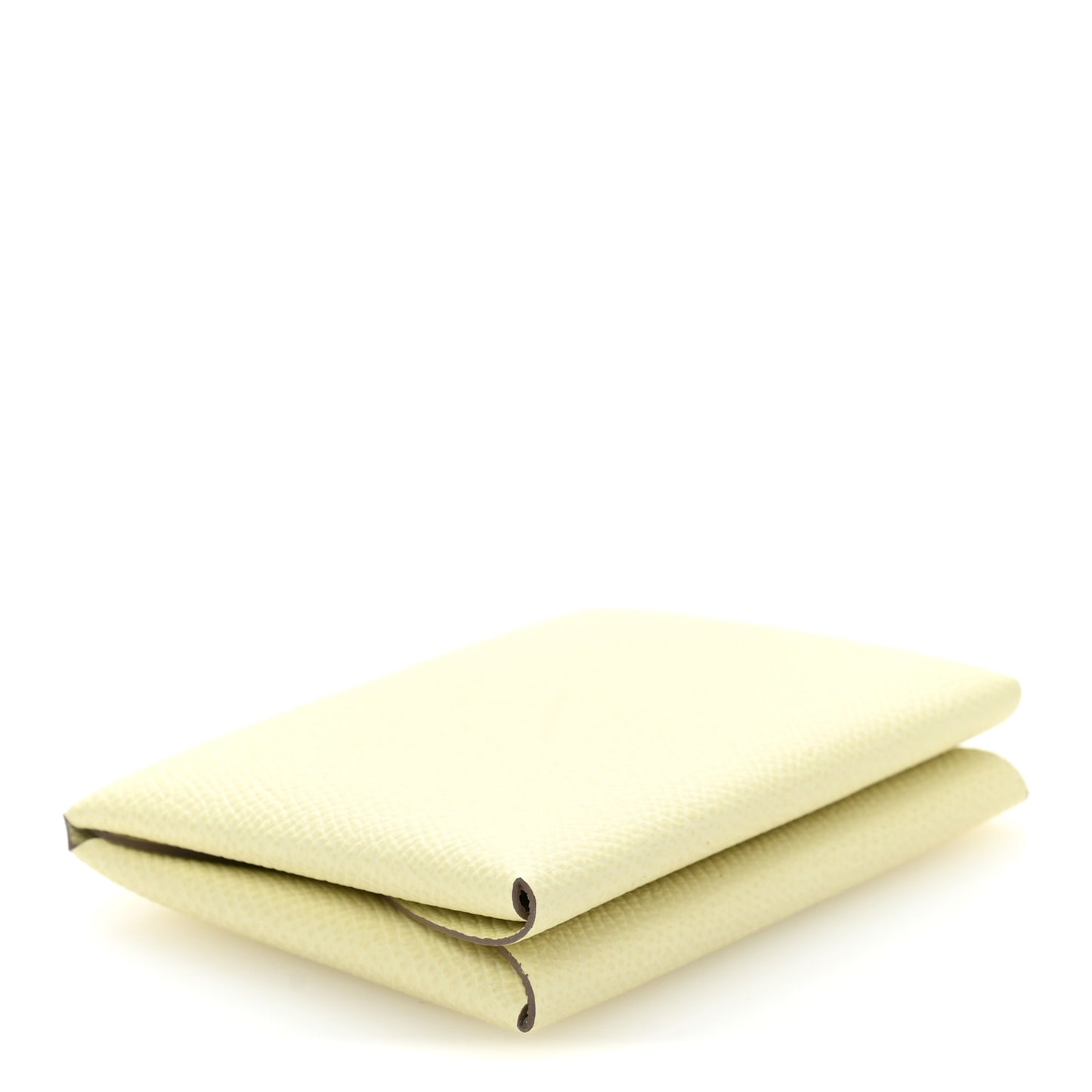 Epsom Calvi Duo Card Case Jaune Milton