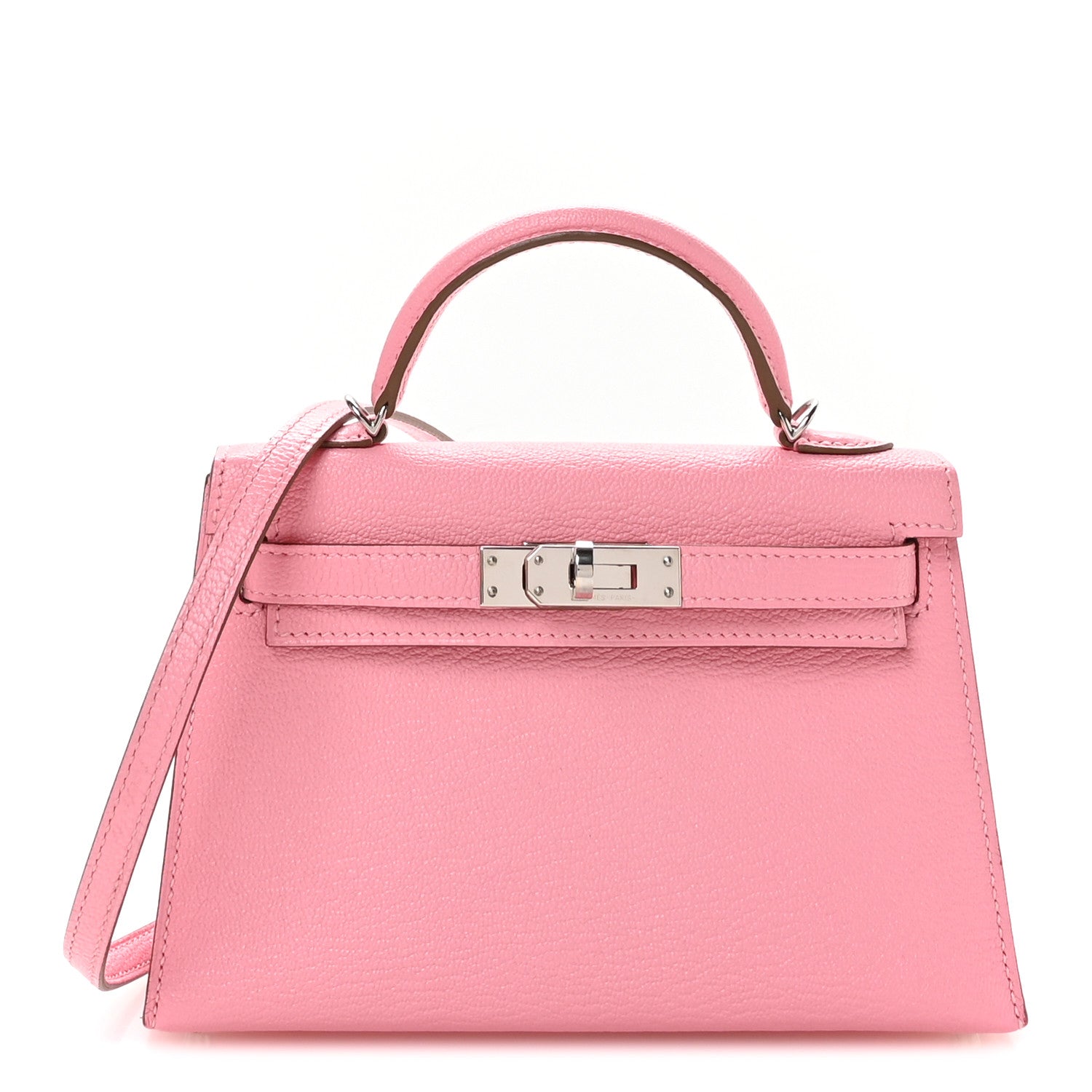 Hermes Chevre Mysore Mini Kelly Sellier 20 Rose Confetti 1 of 10