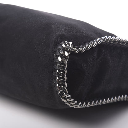 Stella McCartney Shaggy Deer Falabella Fold Over Tote Black 9 of 9