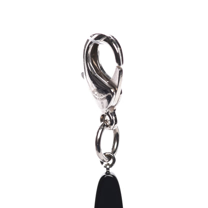 Chanel Resin Striped CC Airplane Keychain Blue Red 3 of 4