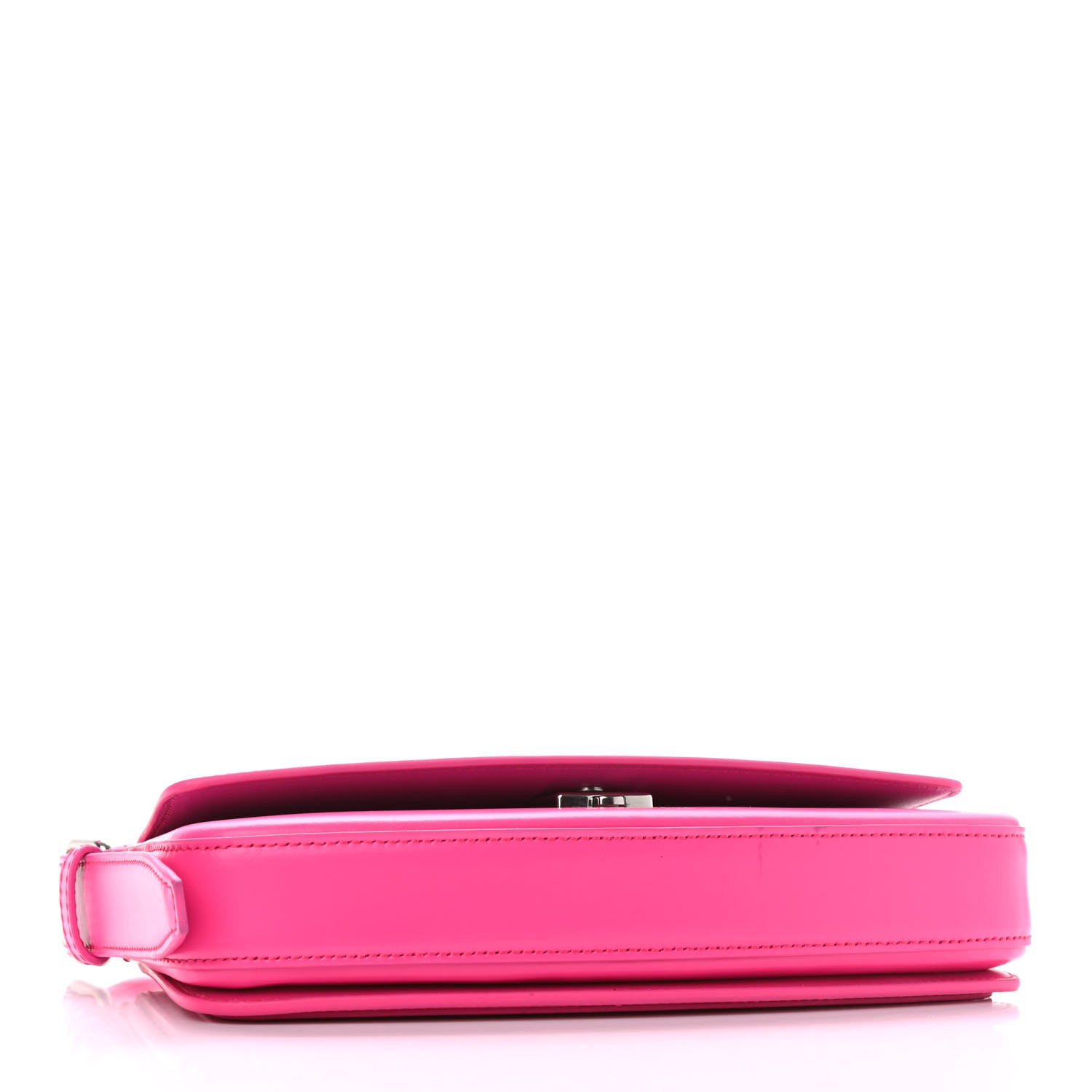 Balenciaga Shiny Box Calfskin Ghost Sling Bag Fuchsia 4 of 9