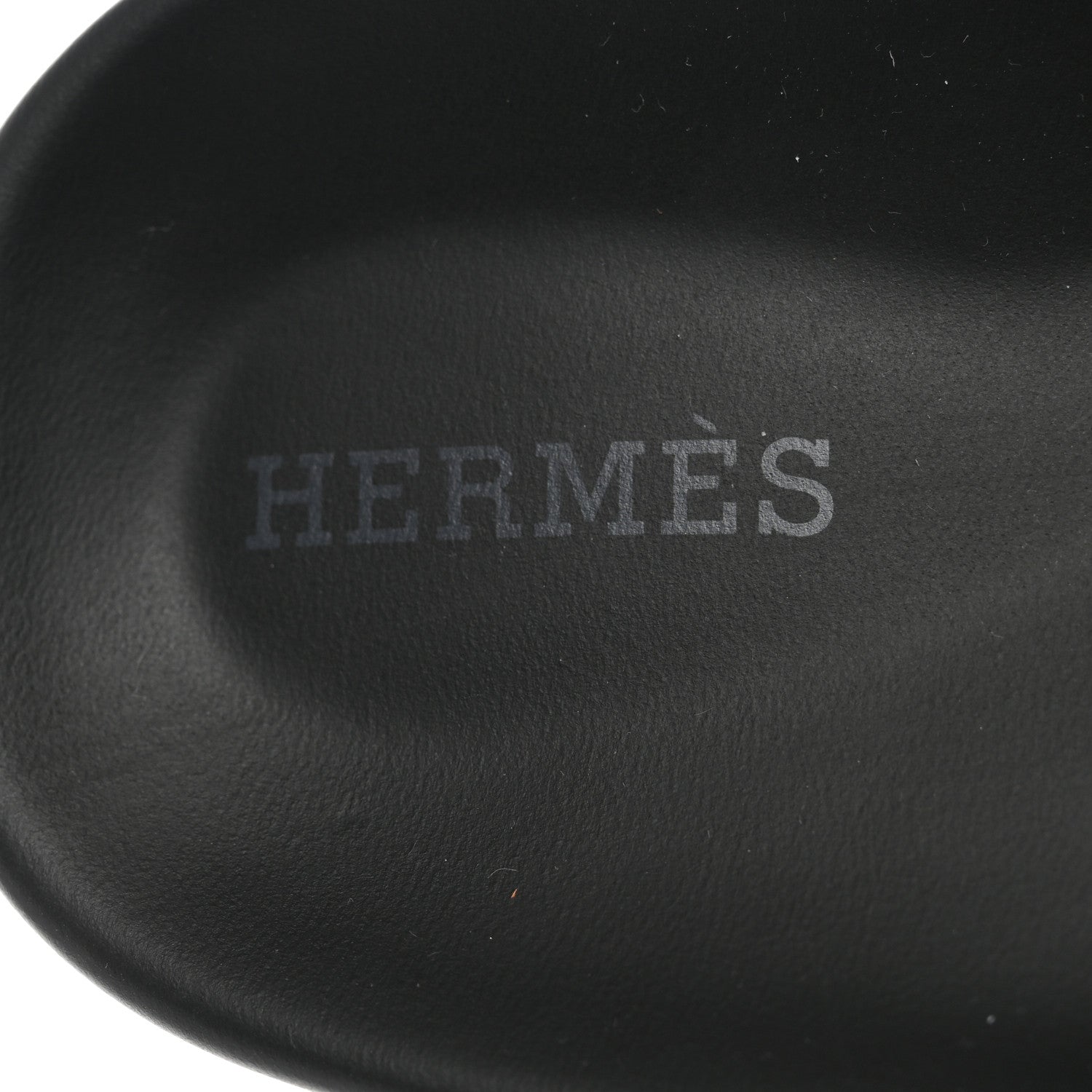 Hermes Calfskin Womens Chypre Sandals 39 Black 7 of 8