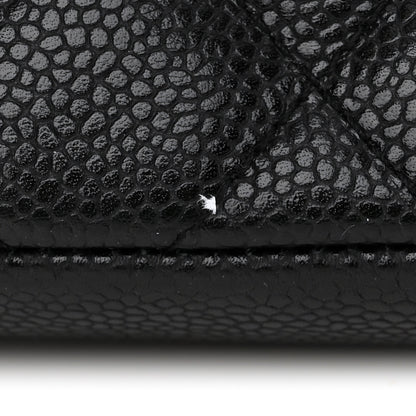 Chanel Caviar Quilted Petit Shopping Tote PST Black 11 of 12