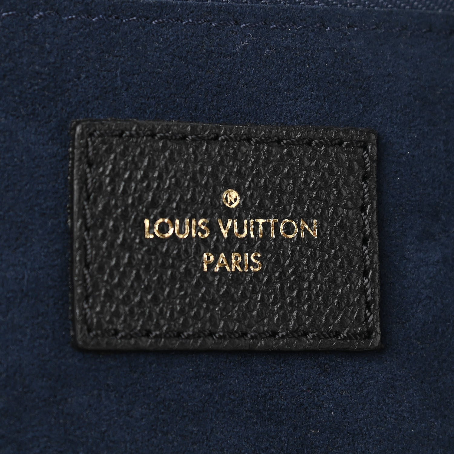 Louis Vuitton Empreinte Monogram Giant Neverfull MM Black 7 of 10