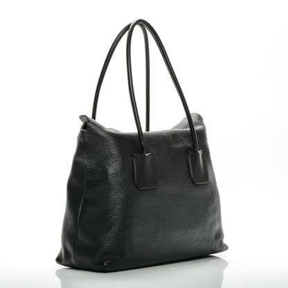 Burberry London Grainy Calfskin Medium Baynard Tote Black 3 of 8