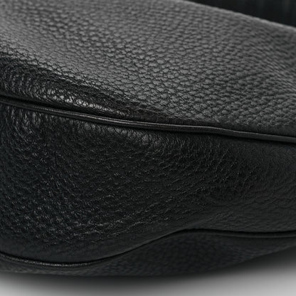 Gucci Calfskin Half Moon Bamboo Ring Hobo Black 9 of 9