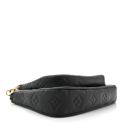 Louis Vuitton Empreinte Monogram Giant Multi Pochette Accessories Black 4 of 11