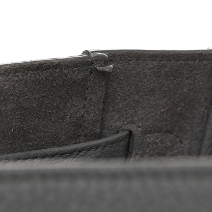 Celine Soft Grained Calfskin Small Belt Cabas Phantom Medium Grey 11 of 11