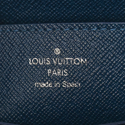 Louis Vuitton Taiga Zippy XL Wallet Blue Red 8 of 14