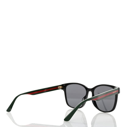 Gucci Square Eye GG Web Sunglasses GG0417SK Black 4 of 9
